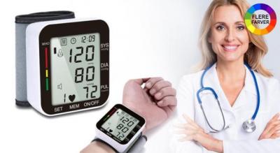 Blodtryksmåler med LCD-skærm - tjek dit helbred