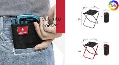 Innovativ og utrolig smart camping-skammel der passer i lommen!