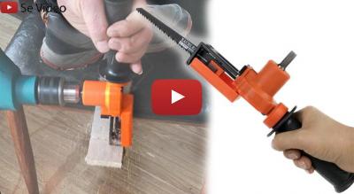 Multifunktionel stiksav-sæt med skridsikkert håndtag og skarp holdbar klinge