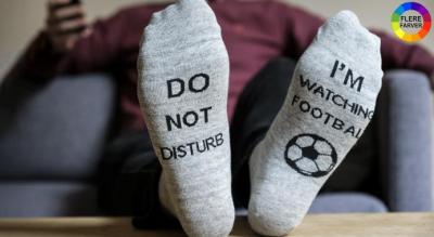 2 par eller 4 par "Do Not Disturb" sokker - sjove og komfortable
