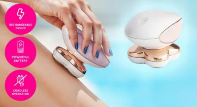 Original Flawless Leg - Praktisk og elektrisk hårfjerner til hele kroppen, der smertefrit fjerner alle hår