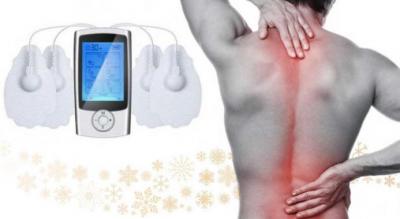 TENS-enhed til muskelstimulation og smertelindring