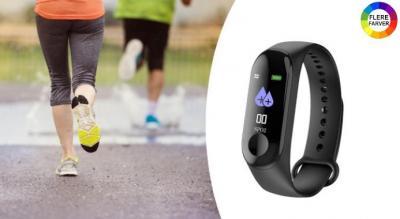 Sundheds-Tracker armbånd der holder styr på din søvn, puls, bevægelse og meget mere