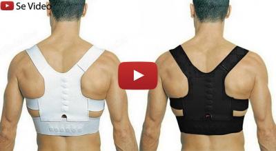 Effektivt rygbælte som aflaster og forebygger lænd- og rygsmerter og giver en bedre kropsholdning