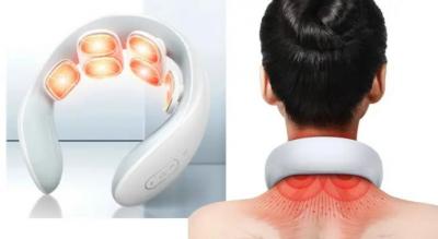 Lindr spændinger og stress i din nakke med vores genopladelige TENS- og massageenhed