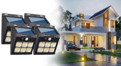 Nyt opgraderet LED-lys med 96 eller 112 kraftige lyskilder. Perfekt til at øge sikkerheden og forbedre udsynet udendørs, drevet af solenergi.