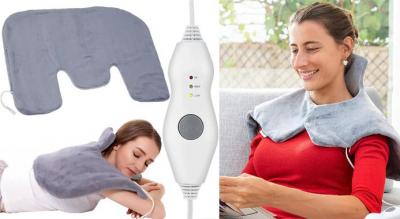 Elektrisk varmepude til øvre ryg og skuldre