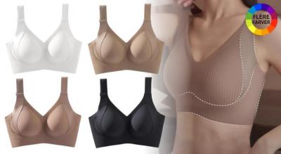 Sømløs anti-sænkende BH - vælg mellem 4 farver