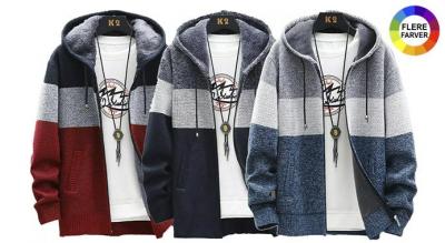 Hoodie zip up frakke