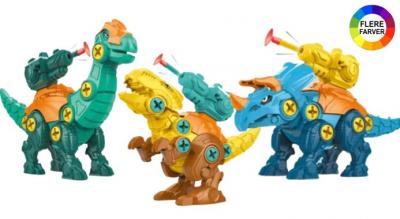 DIY dinosaur legetøj byggesæt
