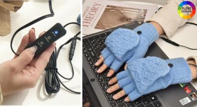 Komfortable handsker med USB opvarmning