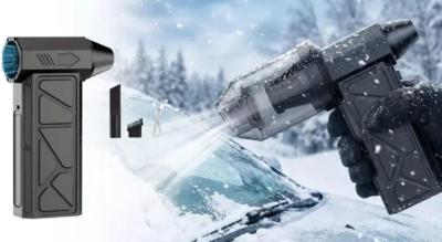 Kraftfuld rengøring af støv og snavs med en kompakt og ledningsfri jetblæser, der er nem at bruge derhjemme og i bilen