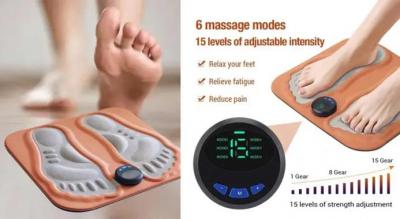 3D-fodmassagepude, der stimulerer fodens akupunkturpunkter og lindrer træthed hurtigt. Giv dine fødder den restitution, de fortjener!