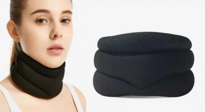 Memory foam nakkekrave, som lindrer spændinger, forbedrer holdningen og øger komforten ved arbejde, hvile eller søvn.