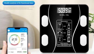 Badevægt med analyse - fri fragt