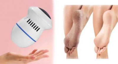 Sig farvel til tørre hæle. Få glatte og bløde fødder på bare få minutter - helt uden anstrengelse!