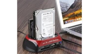 Dockingstation for harddiske