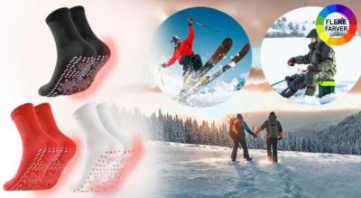 2 eller 3 par akupressurstrømper - massér, stimuler og forbedr blodcirkulationen, samtidig med at fødderne holdes varme