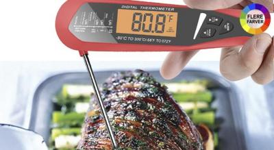 Digitalt madtermometer - 2-i-1 præcisionskogeredskab i ABS-plast og rustfrit stål