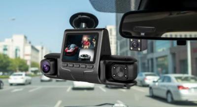 4-i-1 dashcam 1080P for- og bag- samt venstre- og højrekamera