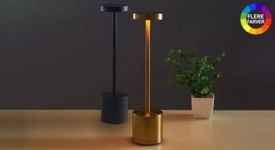 Stilfuld trådløs touchlampe - skab en magisk atmosfære