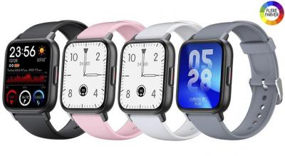 QS16 Smartwatch: Puls, søvnsporing, skridttælling og mere