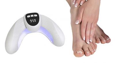 Effektiv LED neglelampe med auto on