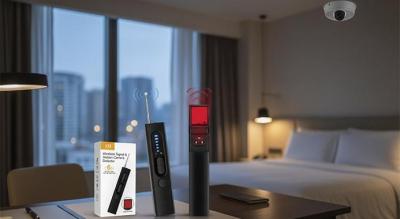 T15 skjult kamera- &amp; aflytningsdetektor - bærbar enhed til beskyttelse af privatliv