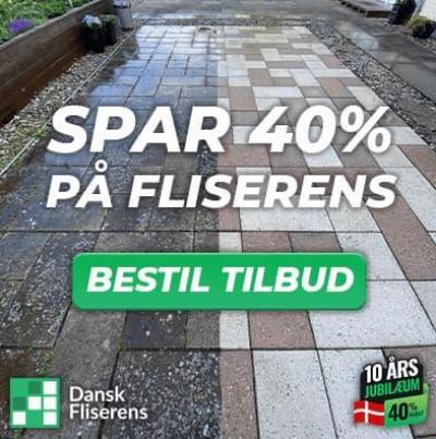 PROFESSIONEL FLISERENS - 40% lige nu!