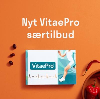 50% hos VitaePro lige nu
