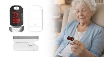 Pulsoximeter, der giver dig hurtig og nem kontrol over iltmætning og puls - fitness- og sundhedstracker