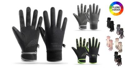 Varme og komfortable touch handsker