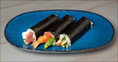 Sushi wrap bundle med 3 wraps og dip