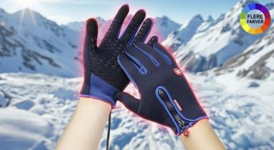 Termiske opvarmede touchscreen-vinterhandsker - vandtætte, unisex, 3 størrelser