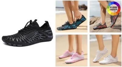 Let, åndbar og hurtigtørrende sko - ideelle til både tørre og våde underlag som græs, bjerge og bådebroer.