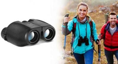 HD-kikkert med nattesyn, 10× forstørrelse og 25 mm linse for klart syn på lange afstande