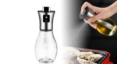 Oliesprayflaske i rustfrit stål - Perfekt til madlavning!