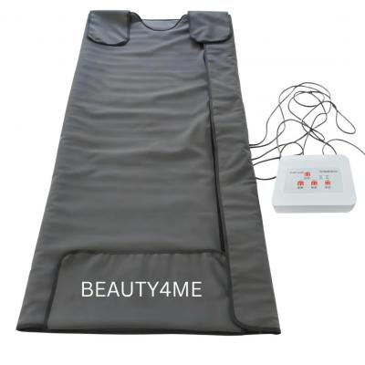 Luksus Saunatæppe med 3 zoner - Sort