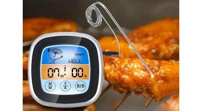 Touch digital kød- og madtermometer -50 °C til +300 °C