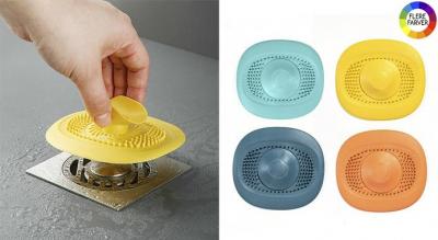 4-pak silikone afløbssi til vask