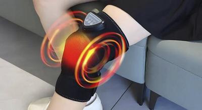Elektrisk knæ- og rygmassager med varmefunktion