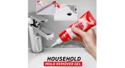 Effektiv skimmelfjerner i tube - Fjern mugpletter i køkkenet, på badeværelset og fra alle de besværlige sprækker