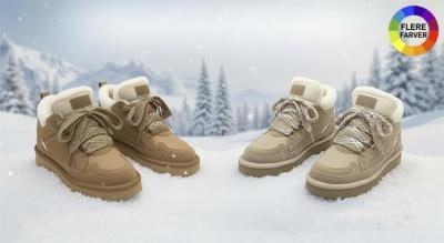 Varme plateausneakers inspireret af UGG