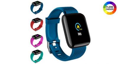 Sport smartwatch 116 plus - vandtæt fitness tracker til mænd &amp; kvinder