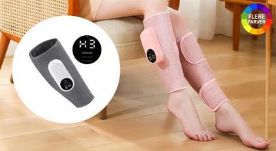 Effektiv opvarmet massageapparat til ben - to farver!
