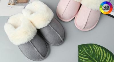 Komfortable bløde hjemmesko - perfekt til de kolde måneder