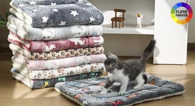 Kæledyrsseng i koralfleece