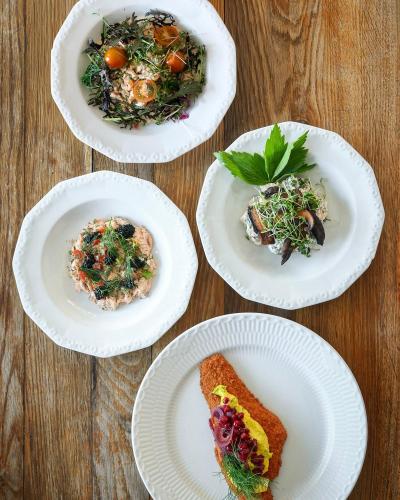 4-Retters Frokost på Strandmøllekroen i Klampenborg