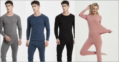 Termisk undertøjssæt i bomuld og cashmere varme - Hold varmen med blødt termisk undertøjssæt i bomuld og cashmere. Komfortabel pasform til både mænd og kvinder. Inkl. fragt. Værdi kr. 589,-