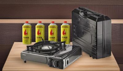 Gasblus og gasflasker